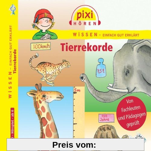 Pixi Hören: Tierrekorde. Hörspiel